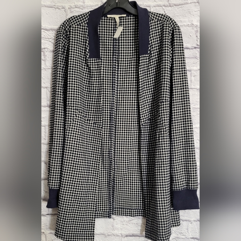 Bcbgeneration Checkered Blazer With Pockets - image 8